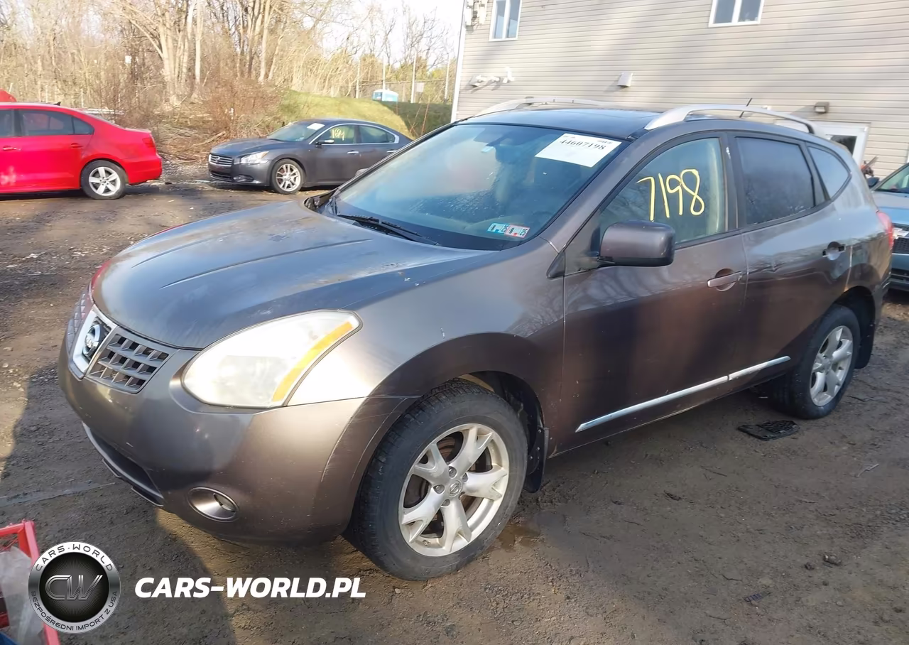 2008 Nissan Rogue Sl VIN:JN8AS58V58W106534 - 2