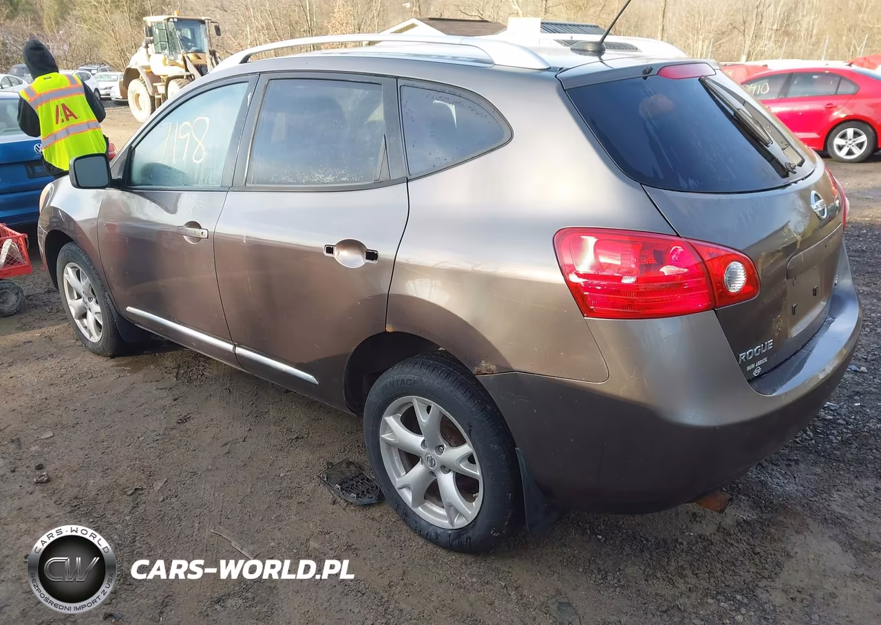2008 Nissan Rogue Sl VIN:JN8AS58V58W106534 - 3