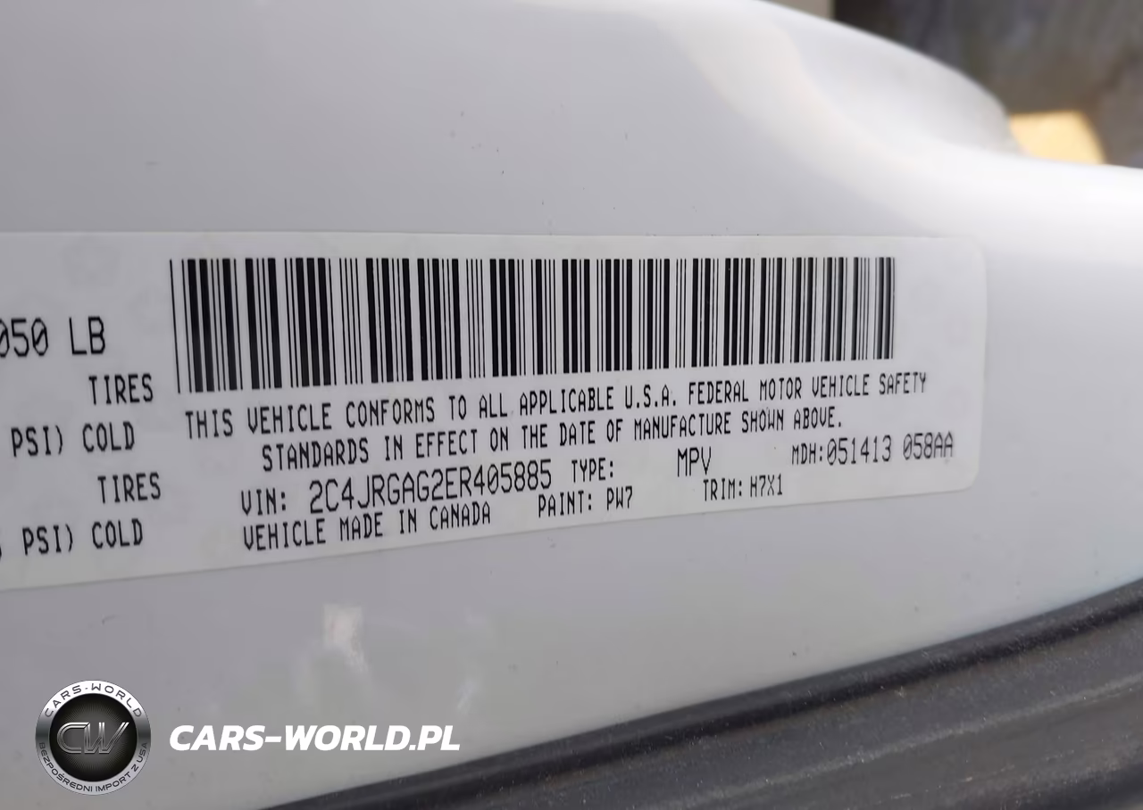 2014 Ram Cargo Tradesman VIN:2C4JRGAG2ER405885 - 9