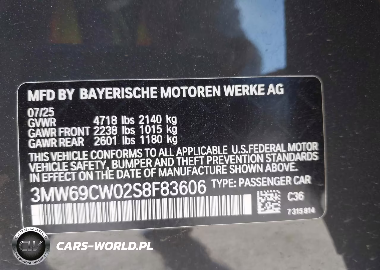 2025 BMW 330I VIN:3MW69CW02S8F83606 - 9