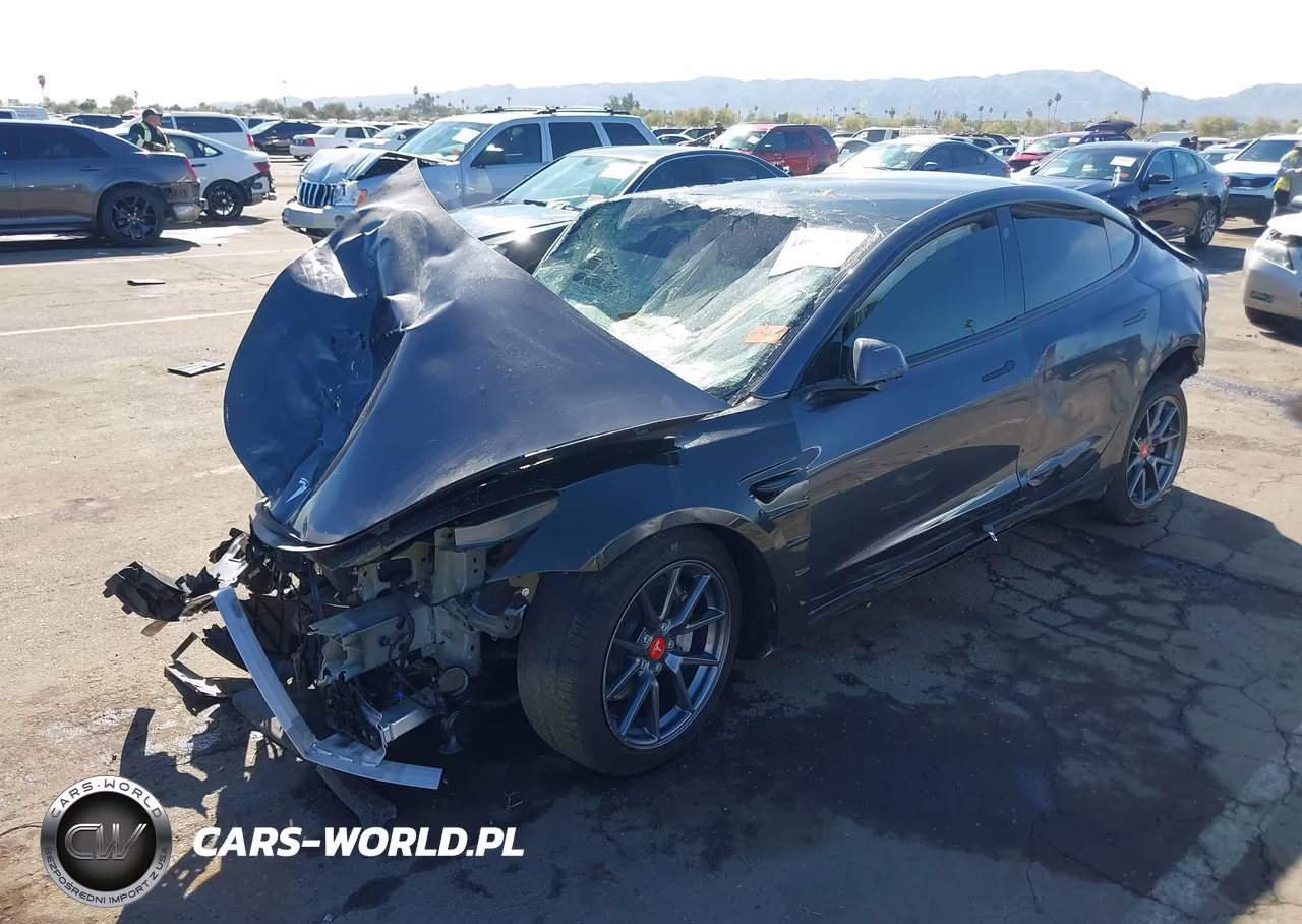 2022 Tesla Model 3 Long Range Dual Motor All-Wheel Drive VIN:5YJ3E1EB6NF129187 - 2