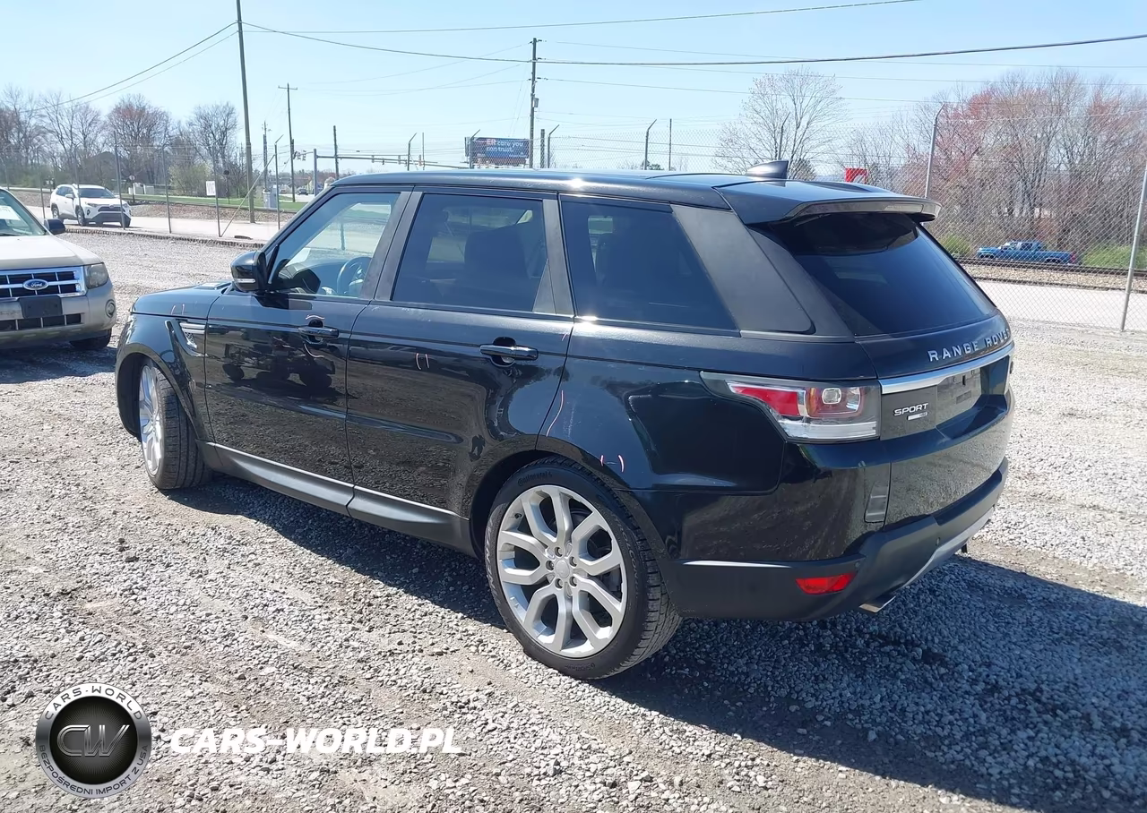 2017 Land Rover Range Rover Sport 3.0L V6 Supercharged Hse VIN:SALWR2FV5HA177379 - 3