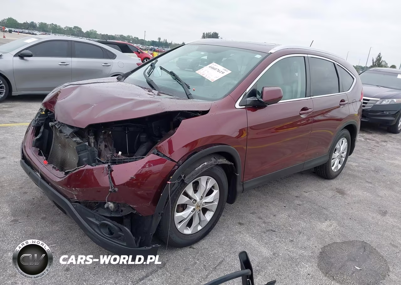 2014 Honda Cr-V Ex-L VIN:5J6RM3H72EL035511 - 2