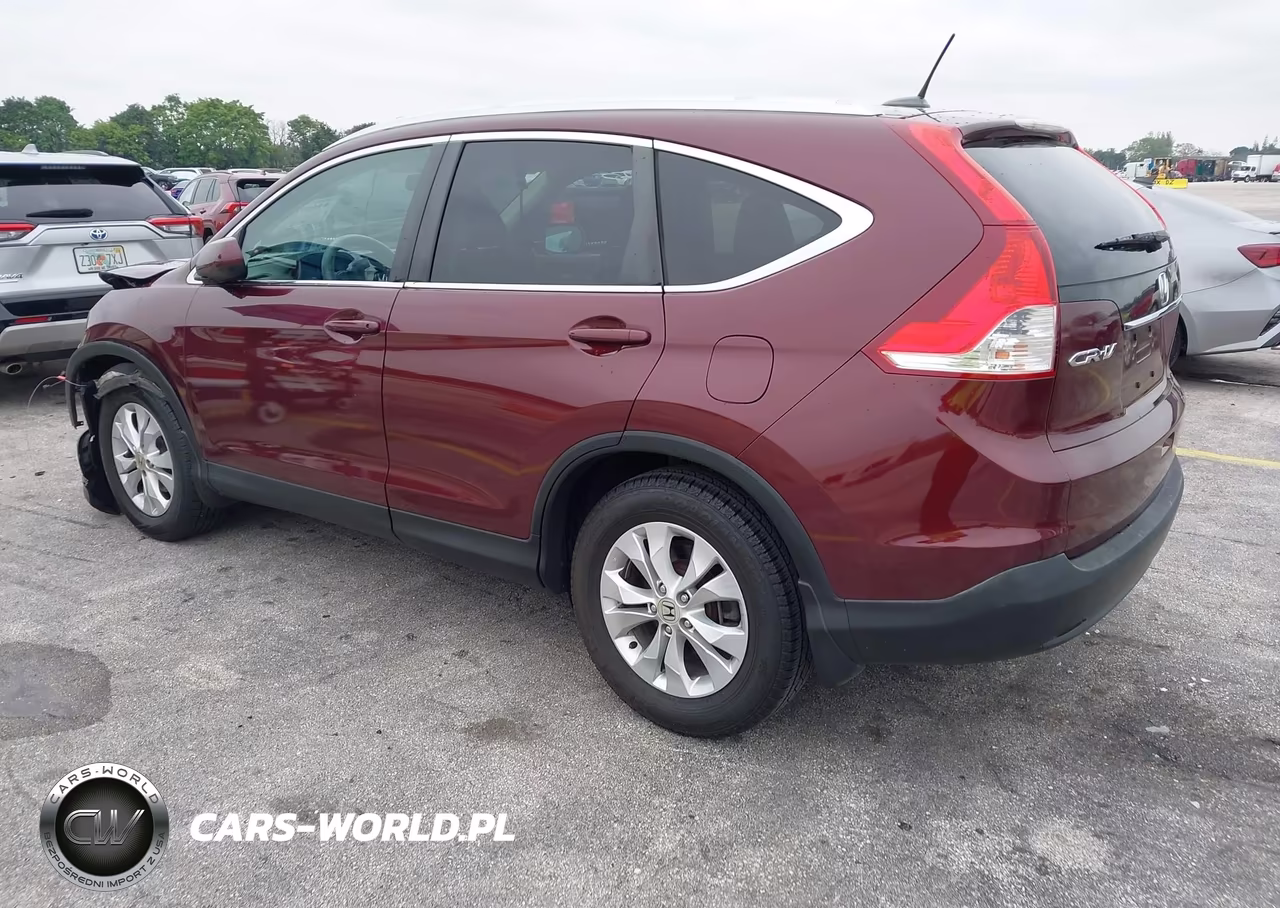 2014 Honda Cr-V Ex-L VIN:5J6RM3H72EL035511 - 3