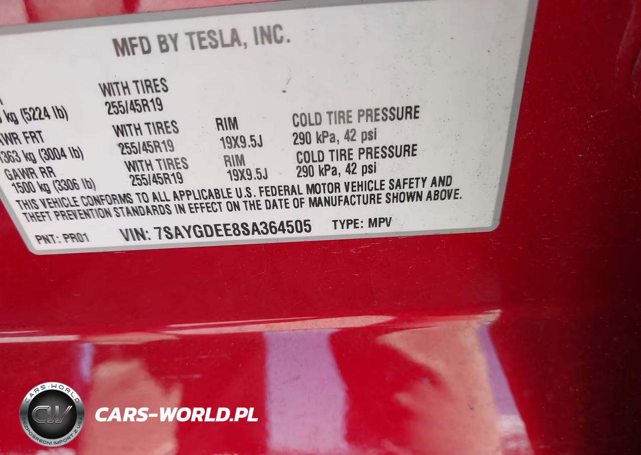 2025 Tesla Model Y Long Range Dual Motor All-Wheel Drive VIN:7SAYGDEE8SA364505 - 9