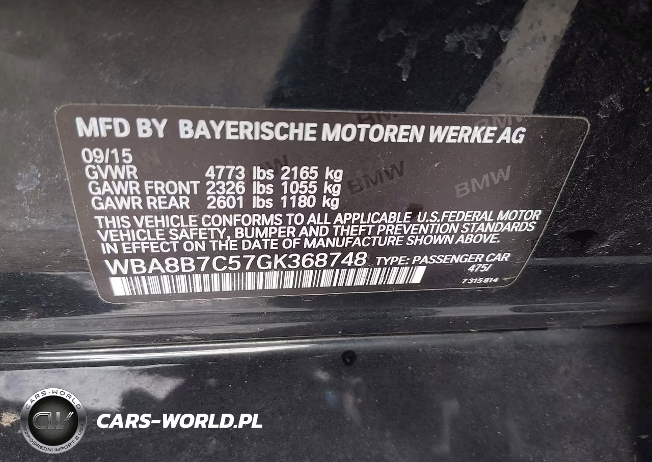 2016 BMW 340I xDrive VIN:WBA8B7C57GK368748 - 9