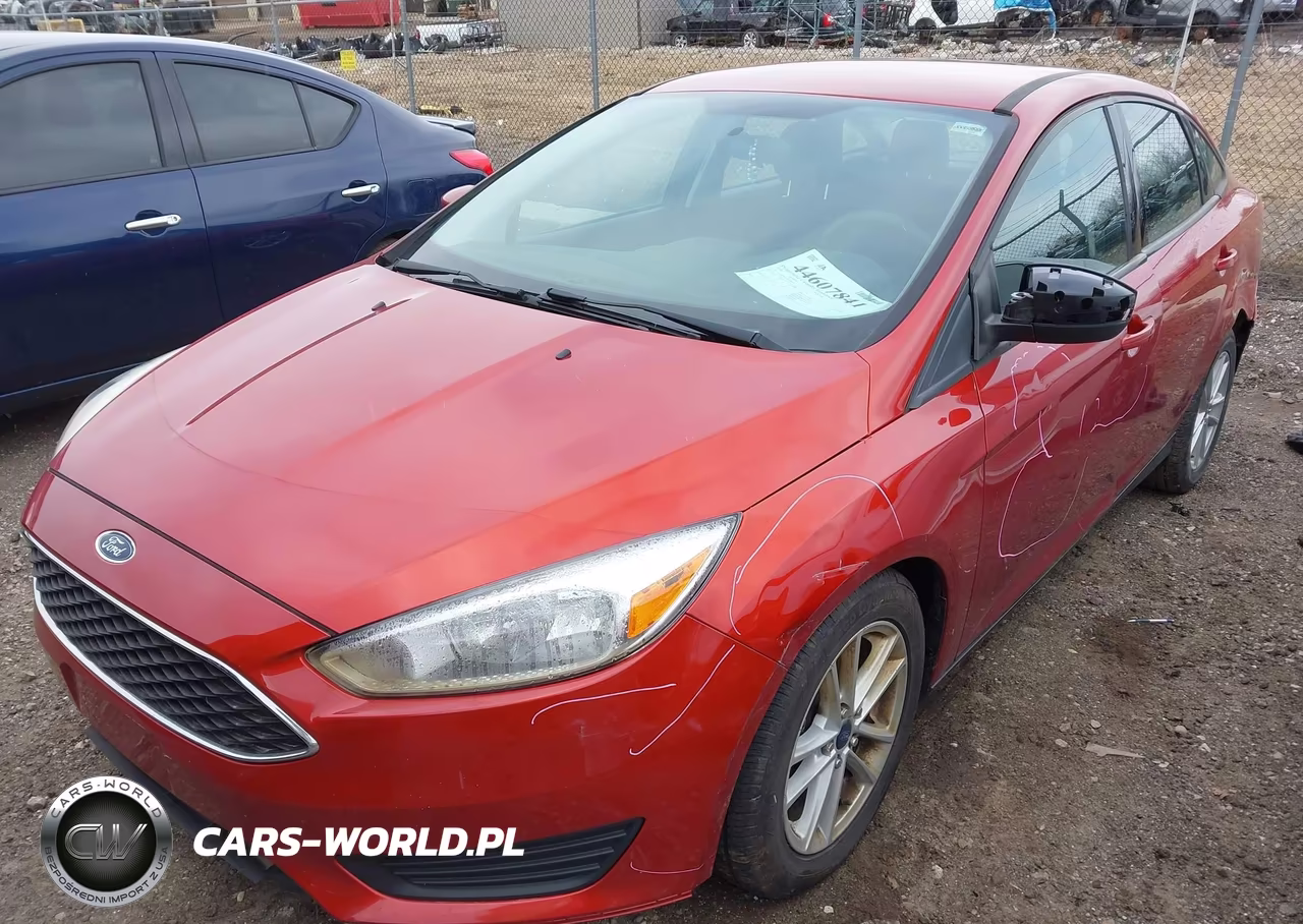 2018 Ford Focus Se VIN:1FADP3F22JL268416 - 2