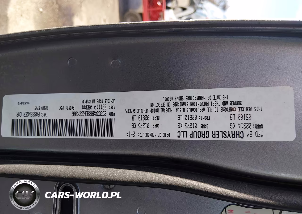 2014 Dodge Charger Se VIN:2C3CDXBG9EH237386 - 9