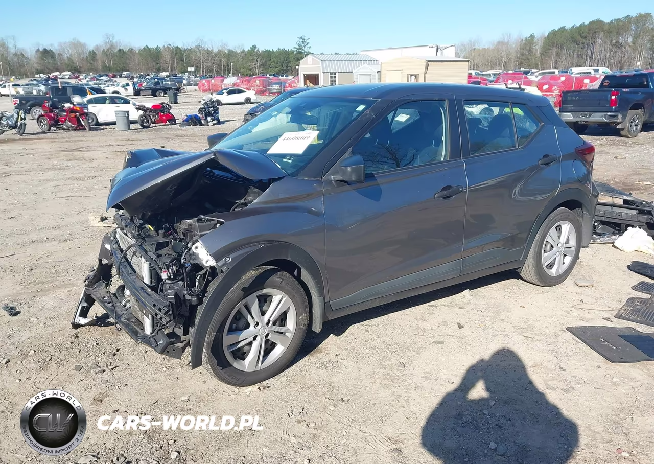 2021 Nissan Kicks S Xtronic Cvt VIN:3N1CP5BV2ML484232 - 2