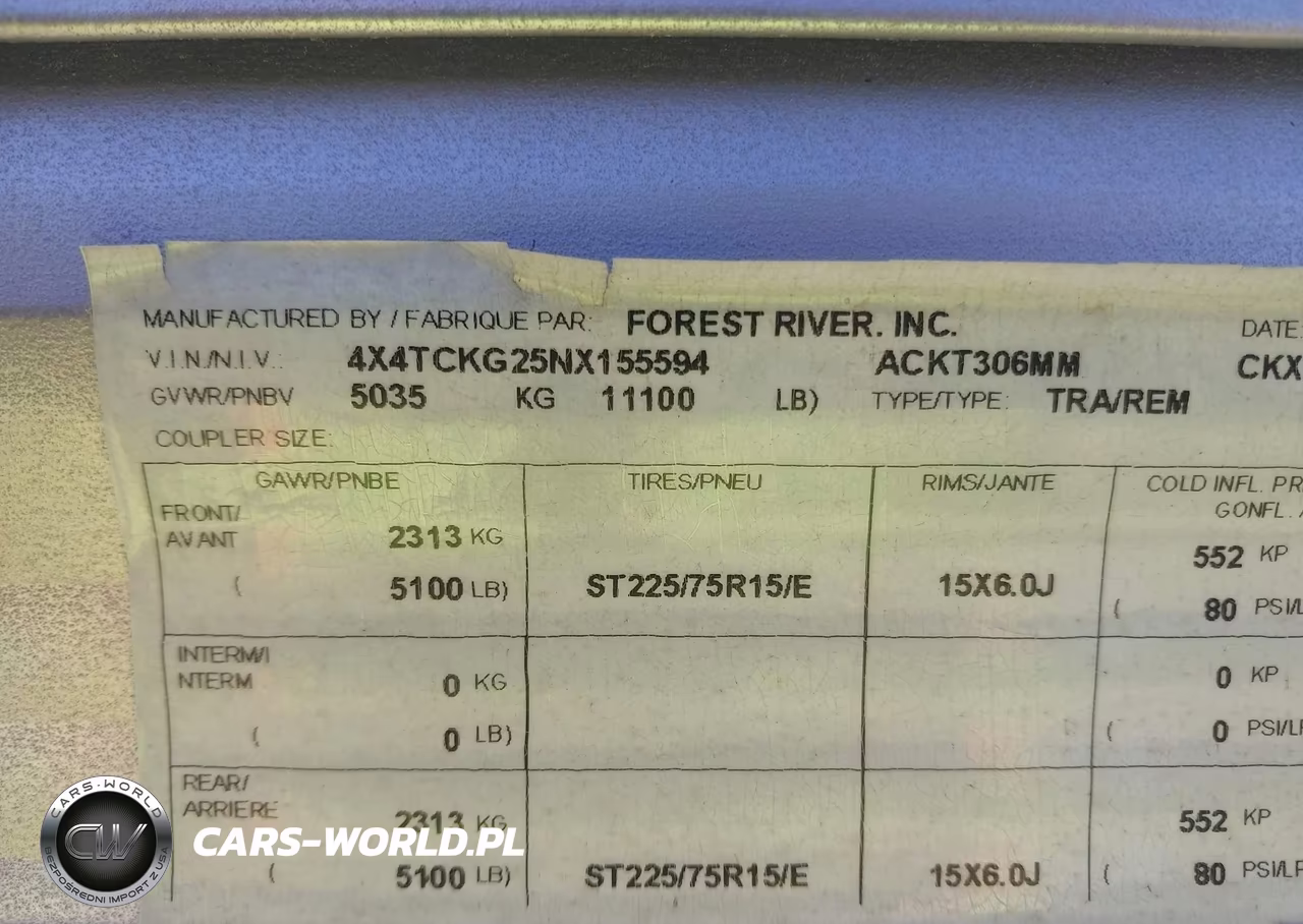 2022 Forest River Other VIN:4X4TCKG25NX155594 - 9