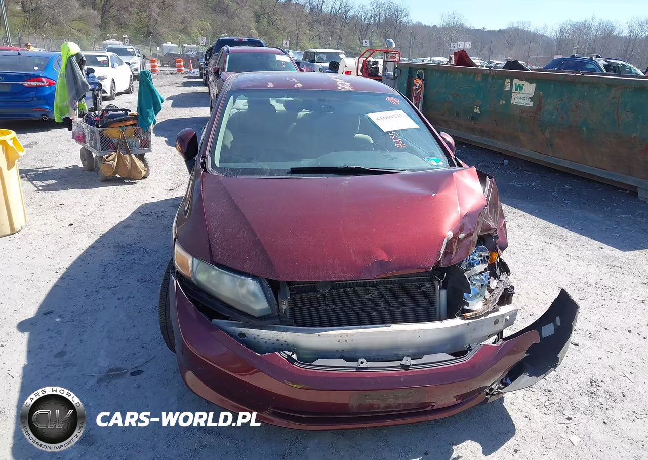 2012 Honda Civic Lx VIN:2HGFB2F56CH501821 - 12