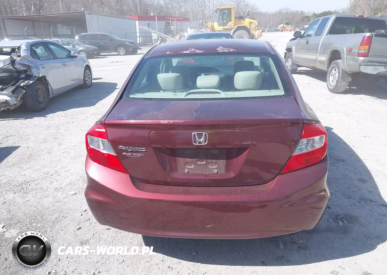 2012 Honda Civic Lx VIN:2HGFB2F56CH501821 - 16