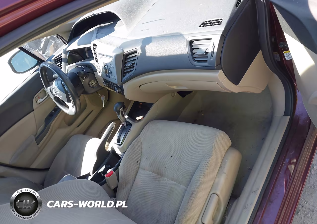 2012 Honda Civic Lx VIN:2HGFB2F56CH501821 - 5