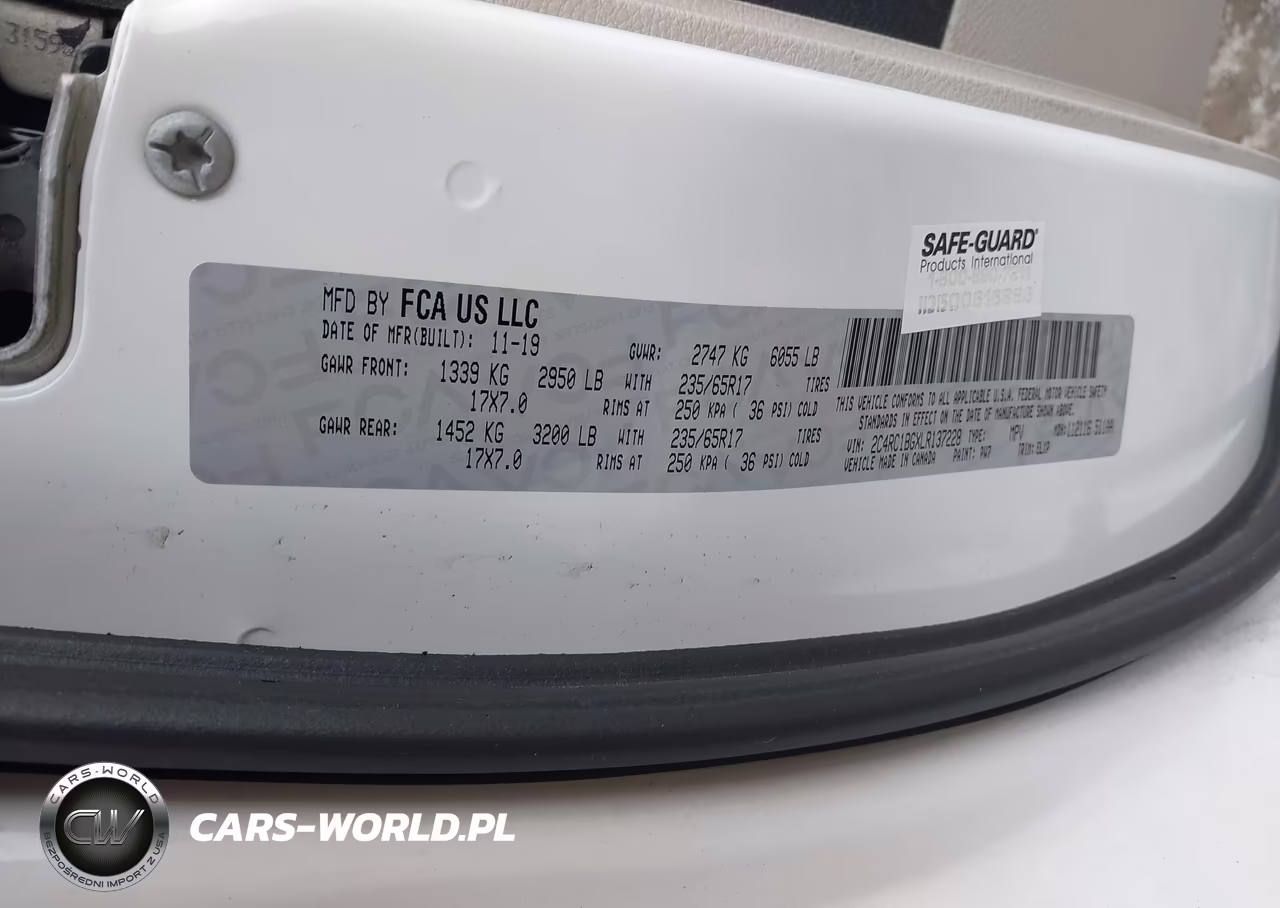 2020 Chrysler Pacifica Touring L VIN:2C4RC1BGXLR137228 - 9