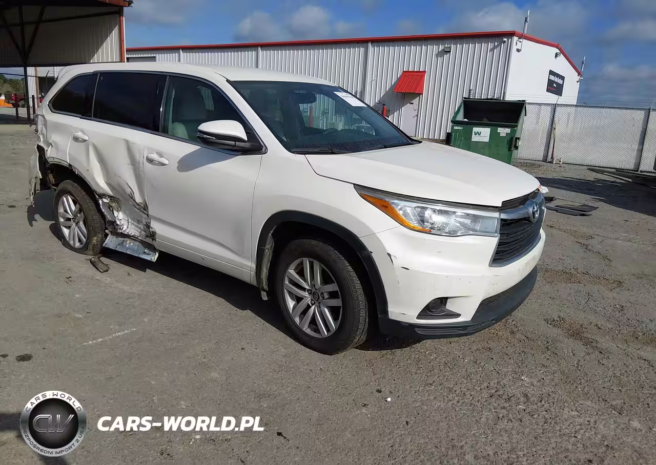 2016 Toyota Highlander Le