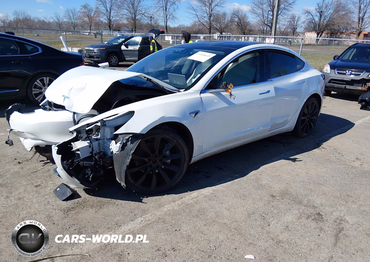 2020 Tesla Model 3 Long Range Dual Motor All-Wheel Drive VIN:5YJ3E1EB0LF791411 - 2