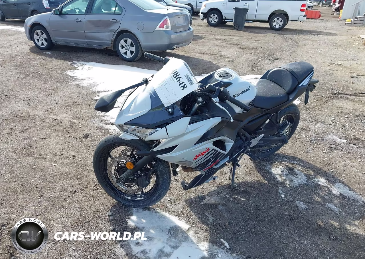 2026 Kawasaki Ex650 P VIN:ML5EXEP18TDAH0316 - 2