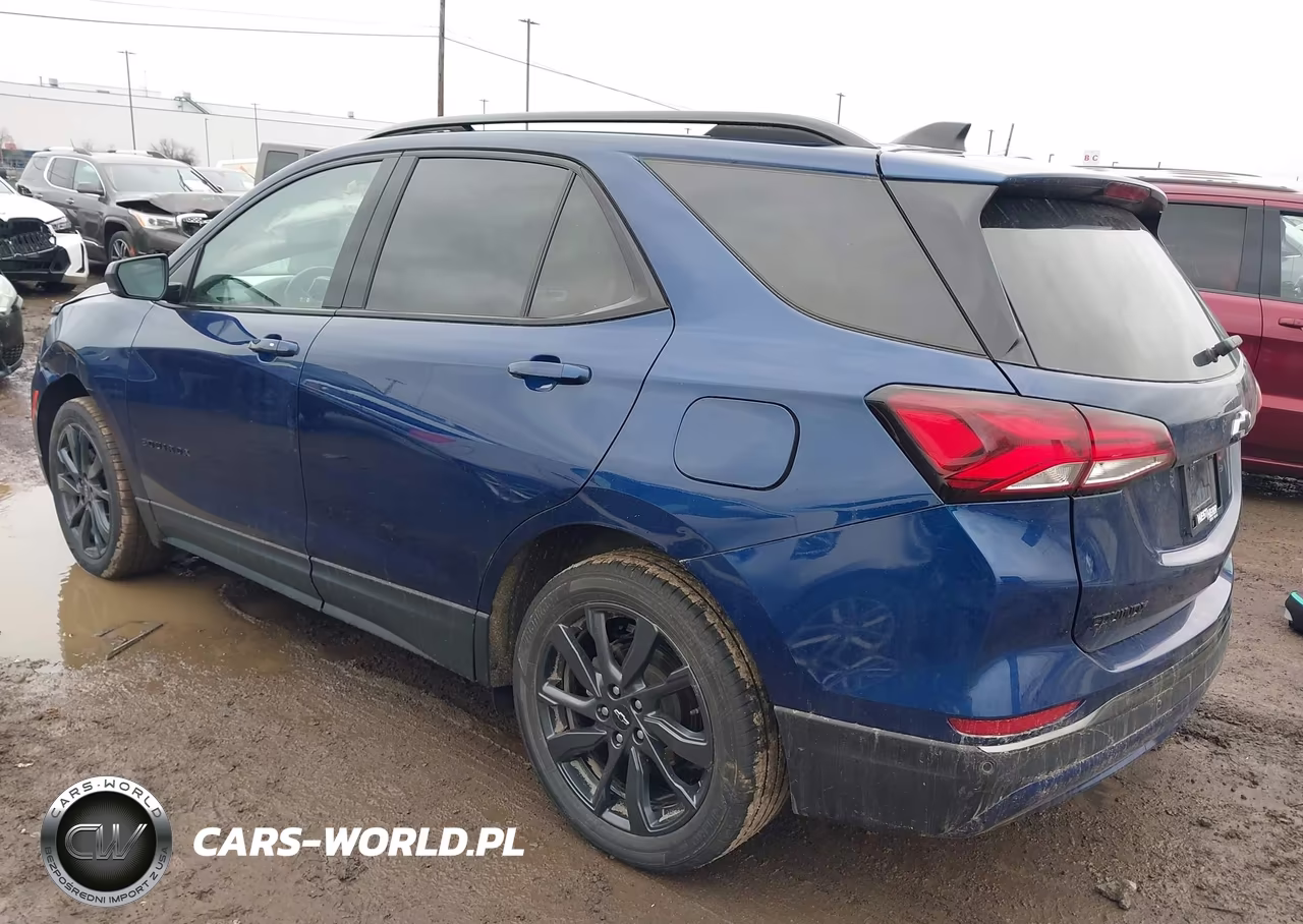 2022 Chevrolet Equinox Awd Rs VIN:3GNAXWEV2NS235837 - 3