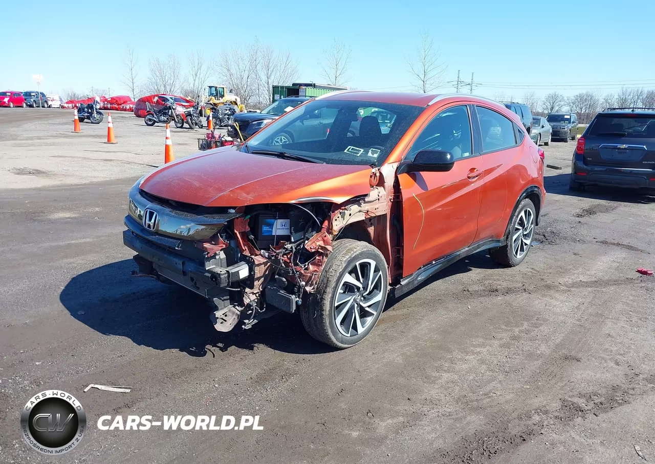 2020 Honda Hr-V Awd Sport VIN:3CZRU6H10LM726013 - 2