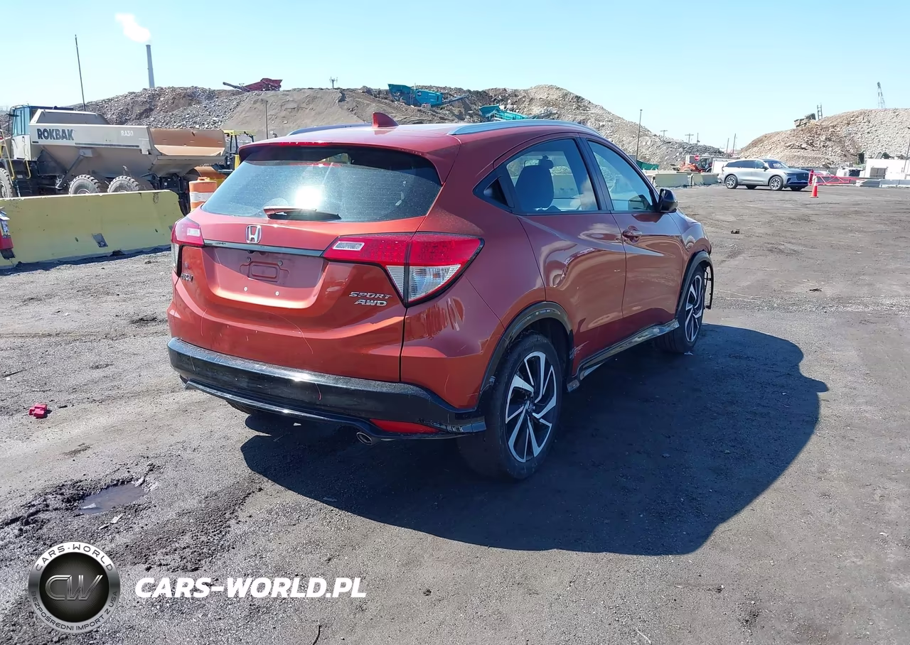 2020 Honda Hr-V Awd Sport VIN:3CZRU6H10LM726013 - 4