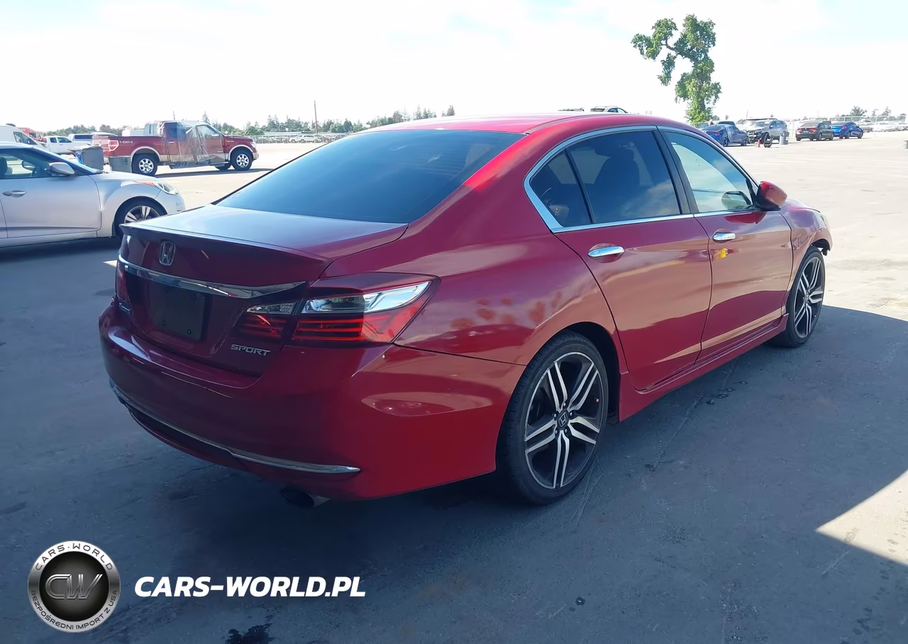 2017 Honda Accord Sport VIN:1HGCR2F55HA009978 - 4