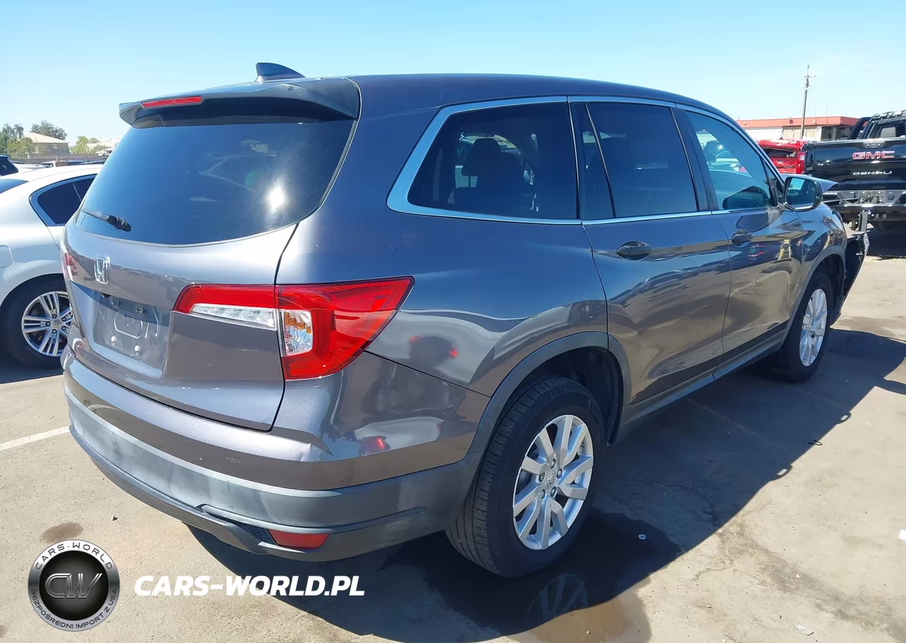 2021 Honda Pilot 2Wd Lx VIN:5FNYF5H16MB005223 - 4