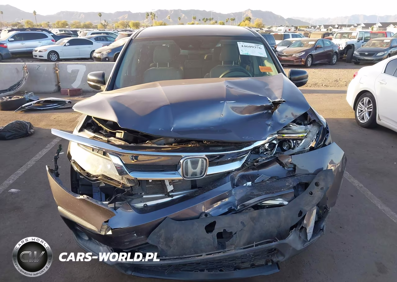2021 Honda Pilot 2Wd Lx VIN:5FNYF5H16MB005223 - 6