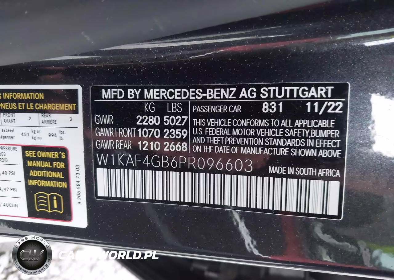 2023 Mercedes-Benz C 300 Sedan VIN:W1KAF4GB6PR096603 - 9