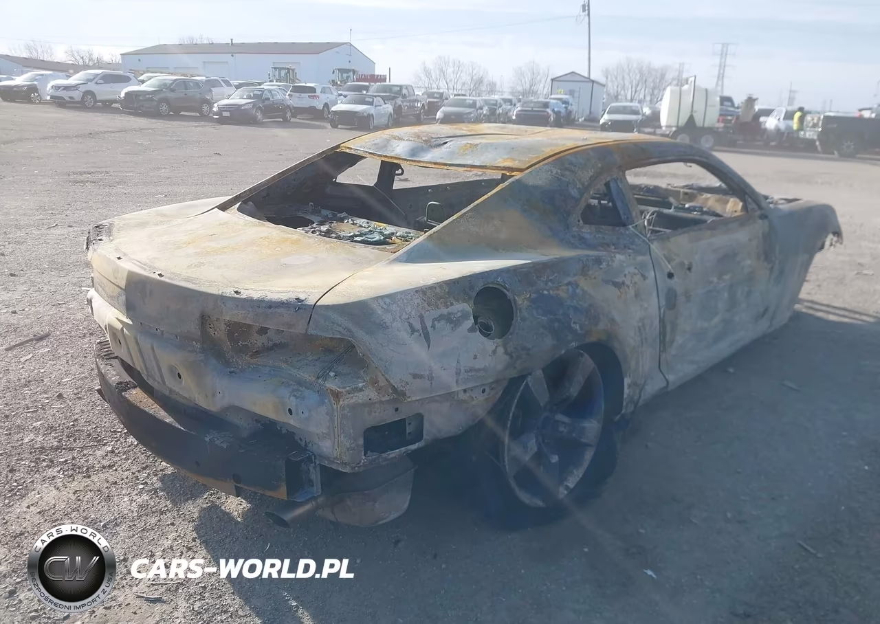 2012 Chevrolet Camaro 1Ls VIN:2G1FE1E33C9178069 - 4