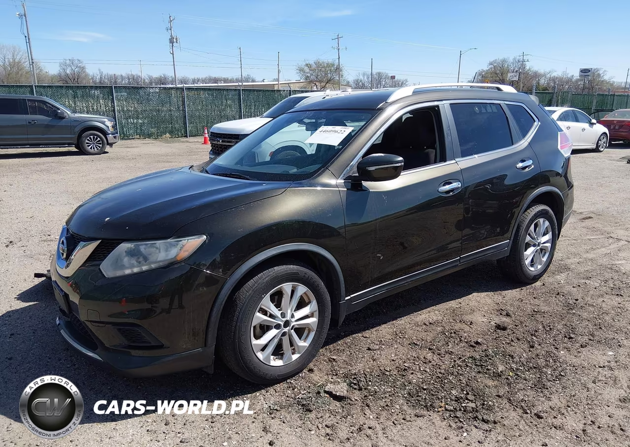 2015 Nissan Rogue Sv VIN:KNMAT2MV5FP514780 - 2