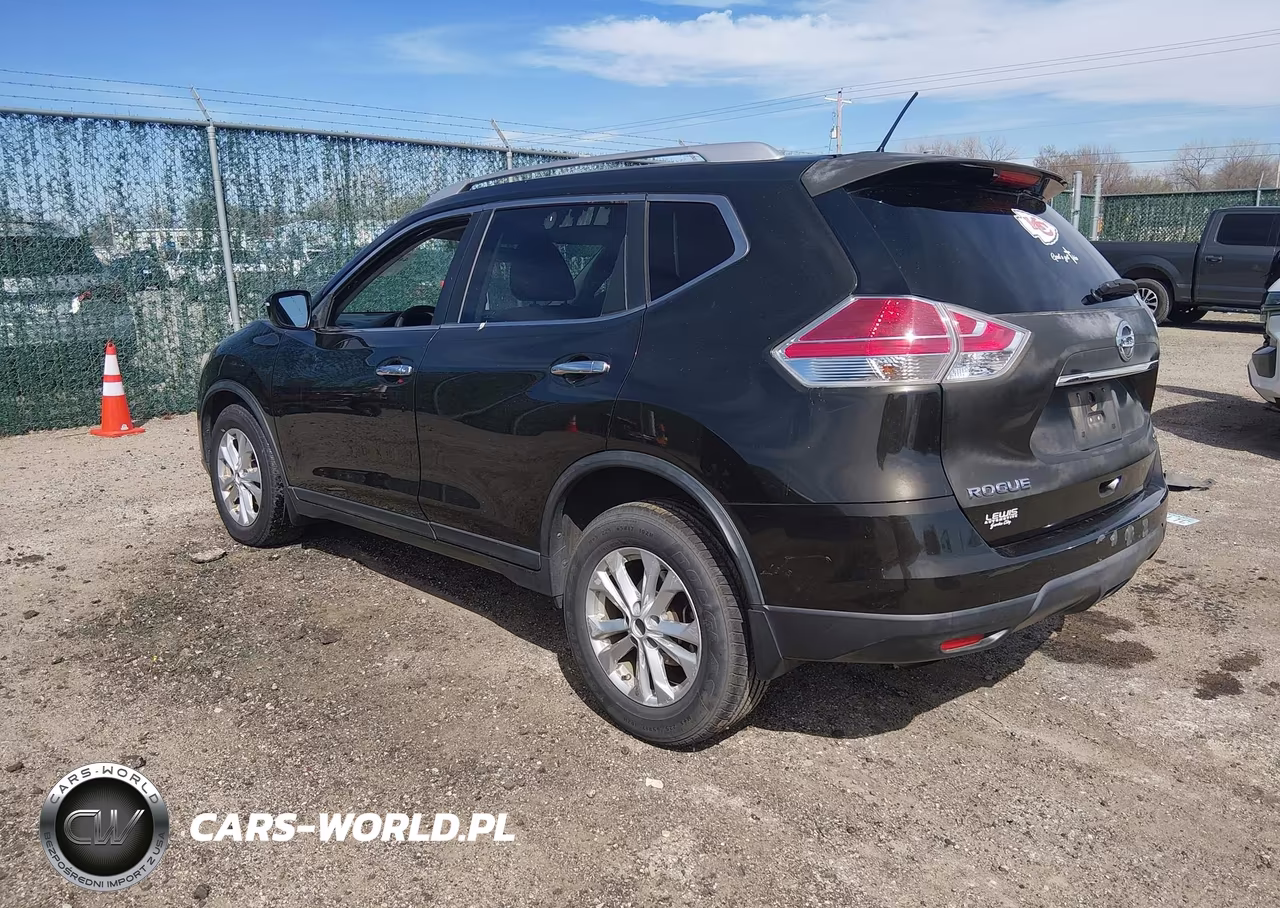 2015 Nissan Rogue Sv VIN:KNMAT2MV5FP514780 - 3