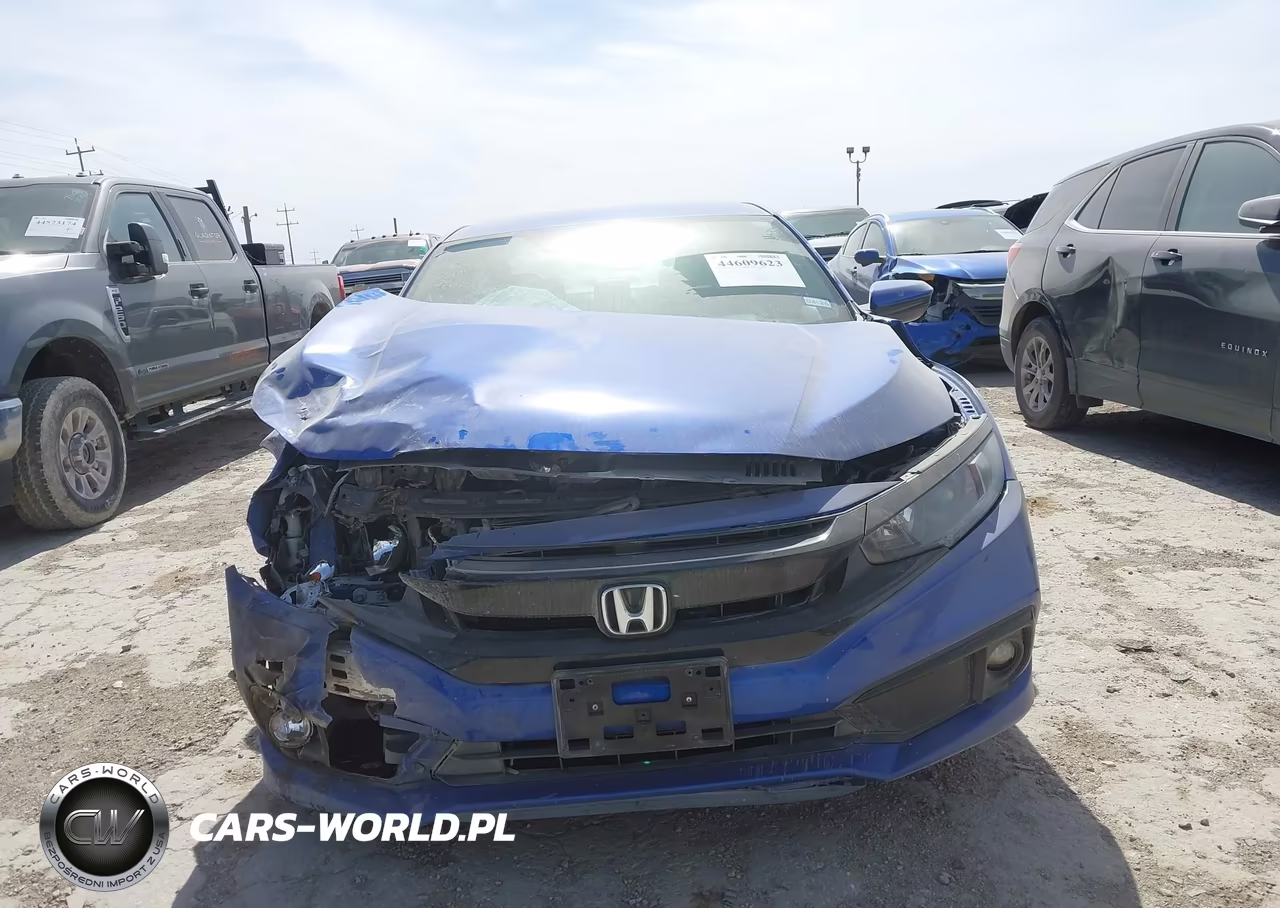 2019 Honda Civic Sport VIN:2HGFC2F81KH503966 - 12