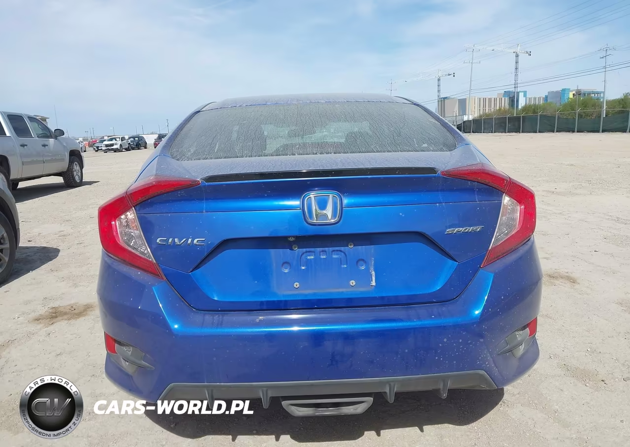 2019 Honda Civic Sport VIN:2HGFC2F81KH503966 - 16