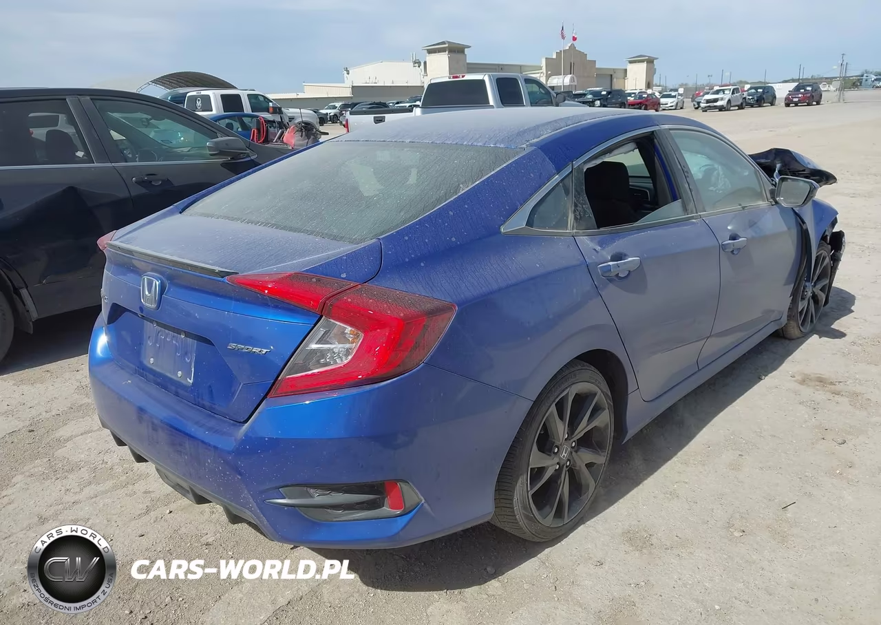 2019 Honda Civic Sport VIN:2HGFC2F81KH503966 - 4