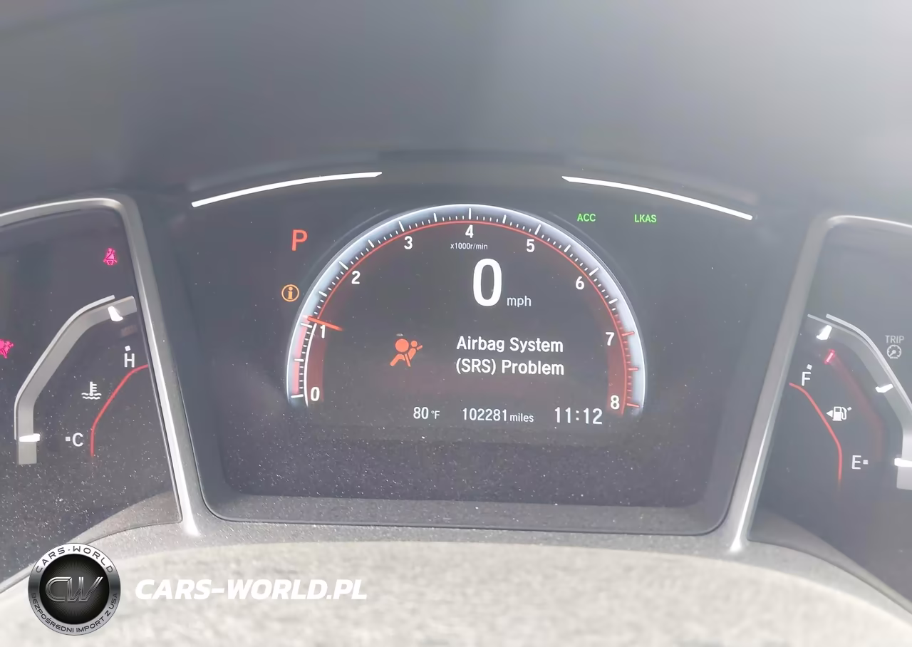 2019 Honda Civic Sport VIN:2HGFC2F81KH503966 - 7