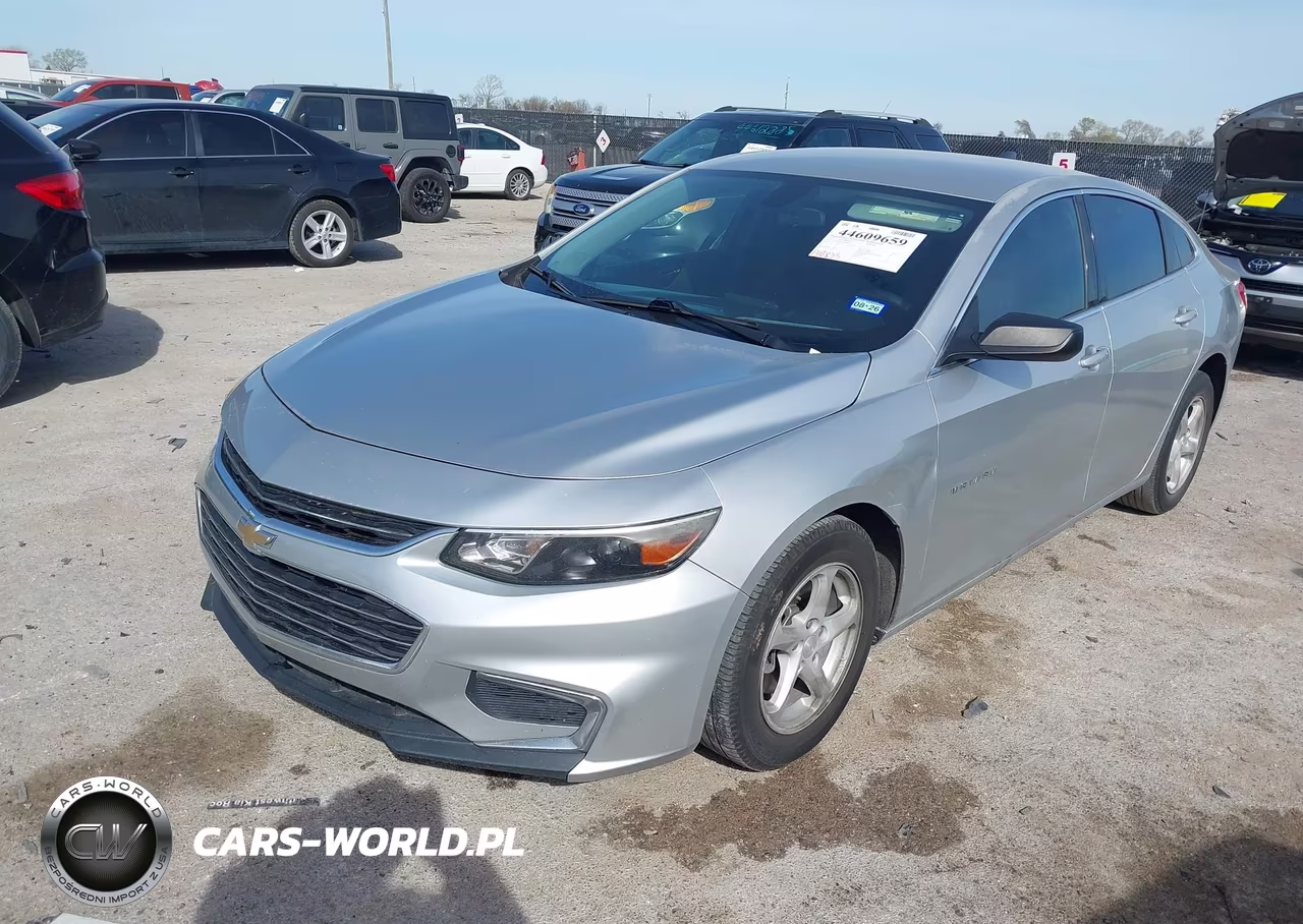 2017 Chevrolet Malibu Ls VIN:1G1ZB5ST3HF204802 - 2