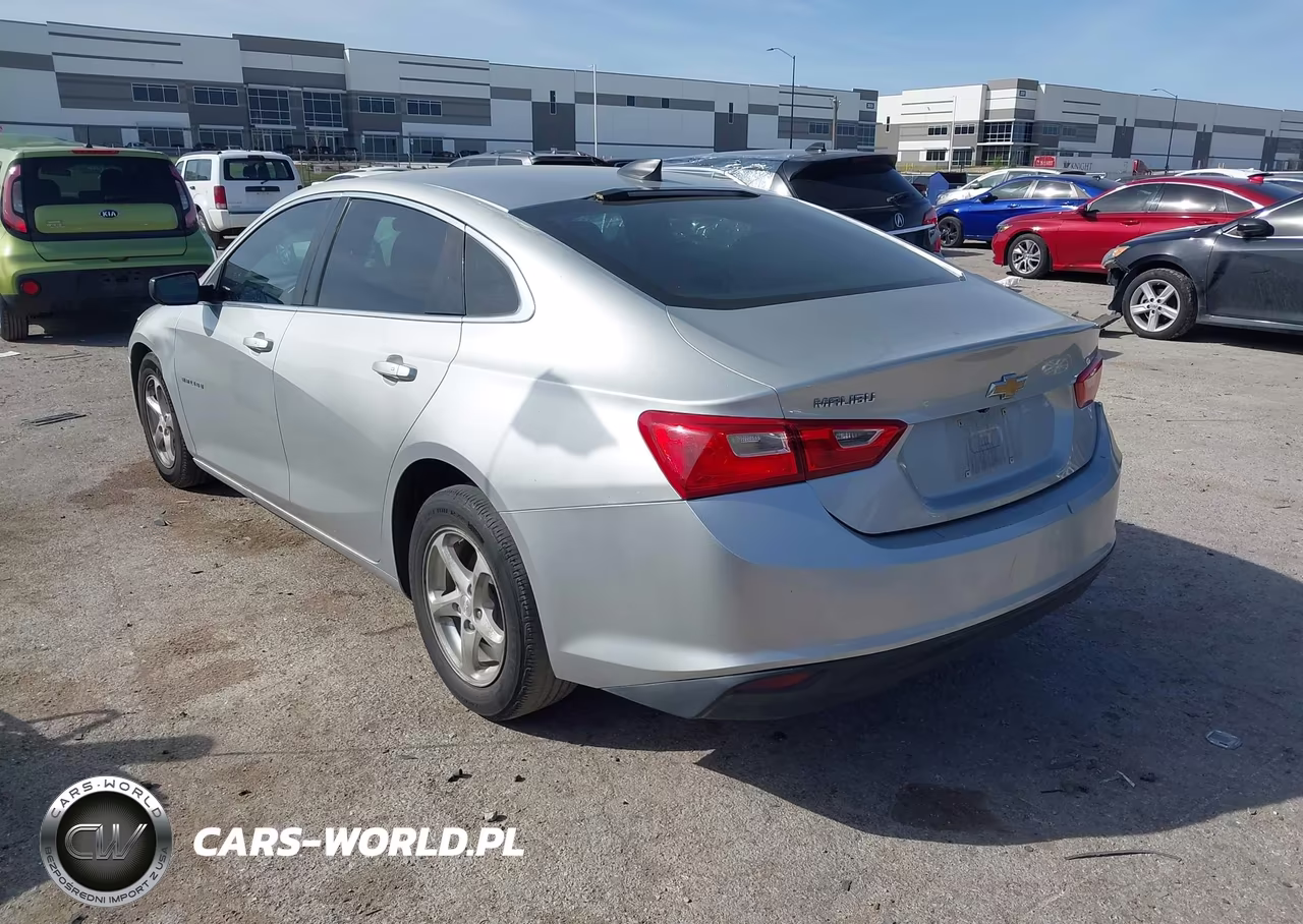 2017 Chevrolet Malibu Ls VIN:1G1ZB5ST3HF204802 - 3