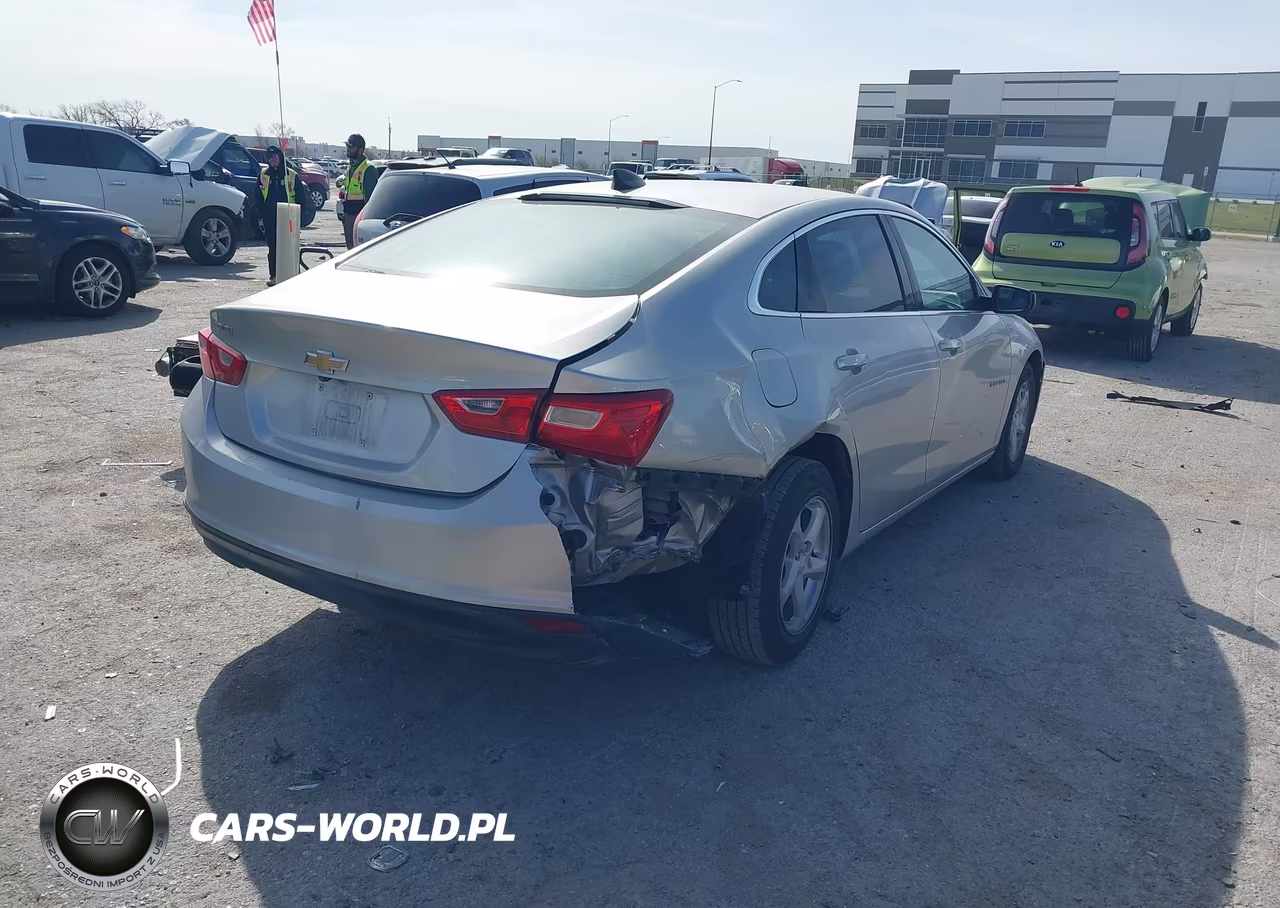 2017 Chevrolet Malibu Ls VIN:1G1ZB5ST3HF204802 - 4