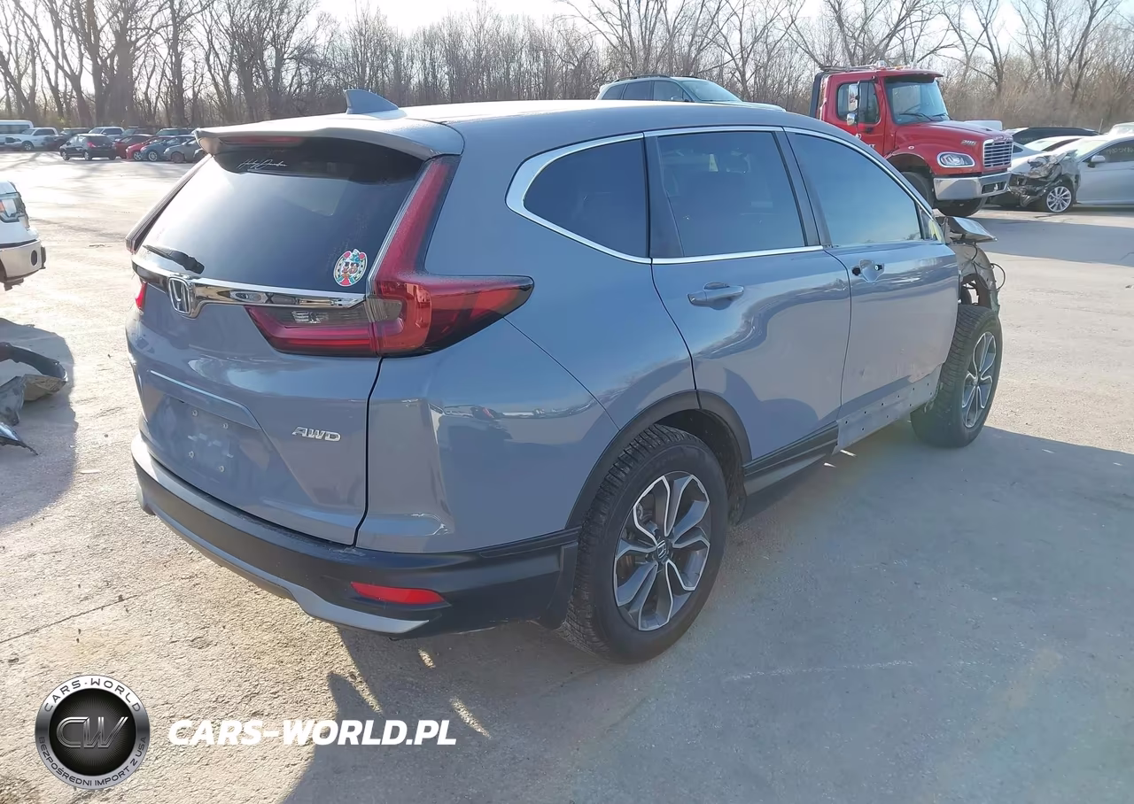 2021 Honda Cr-V Awd Ex VIN:2HKRW2H53MH614244 - 4