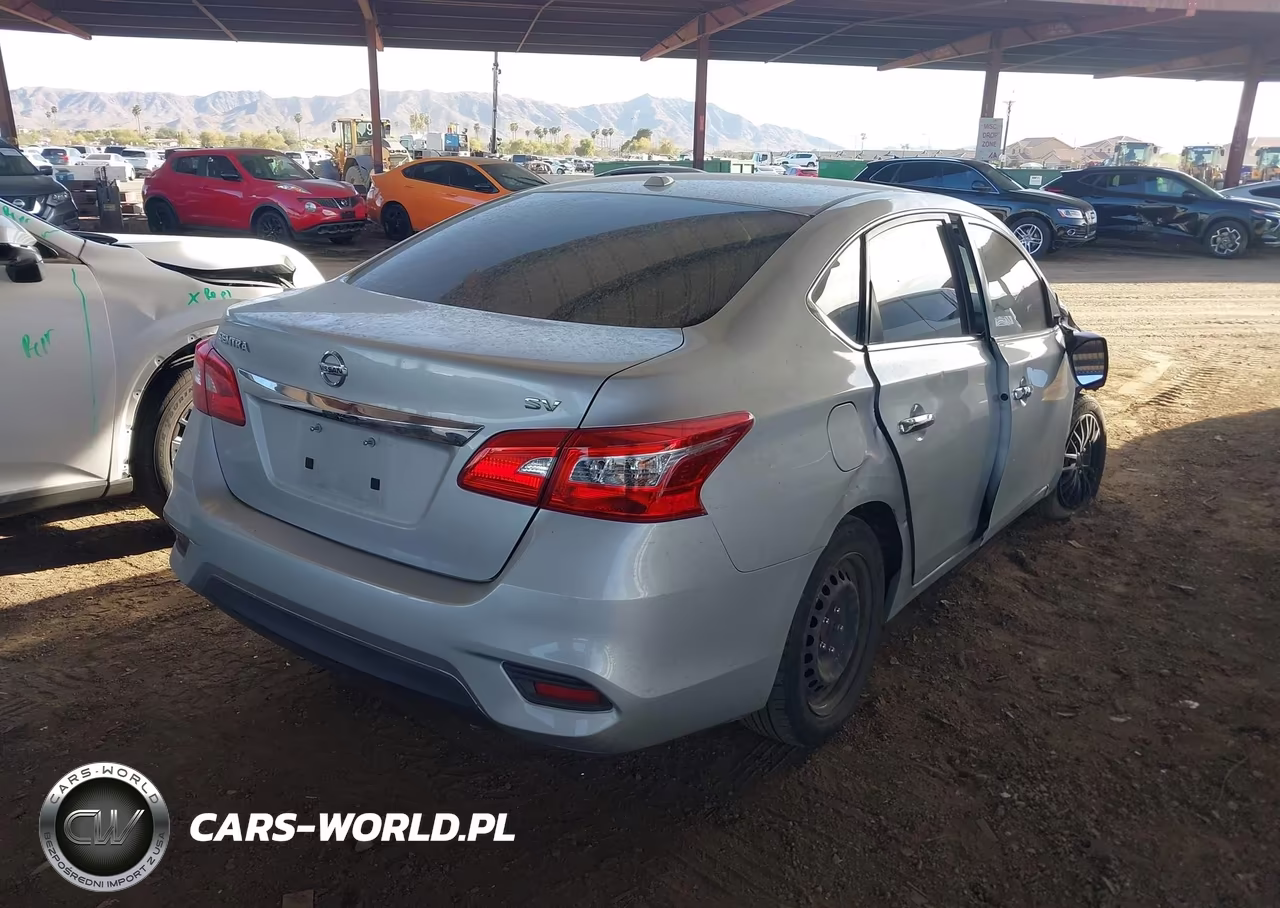 2017 Nissan Sentra Sv VIN:3N1AB7AP0HY354527 - 4