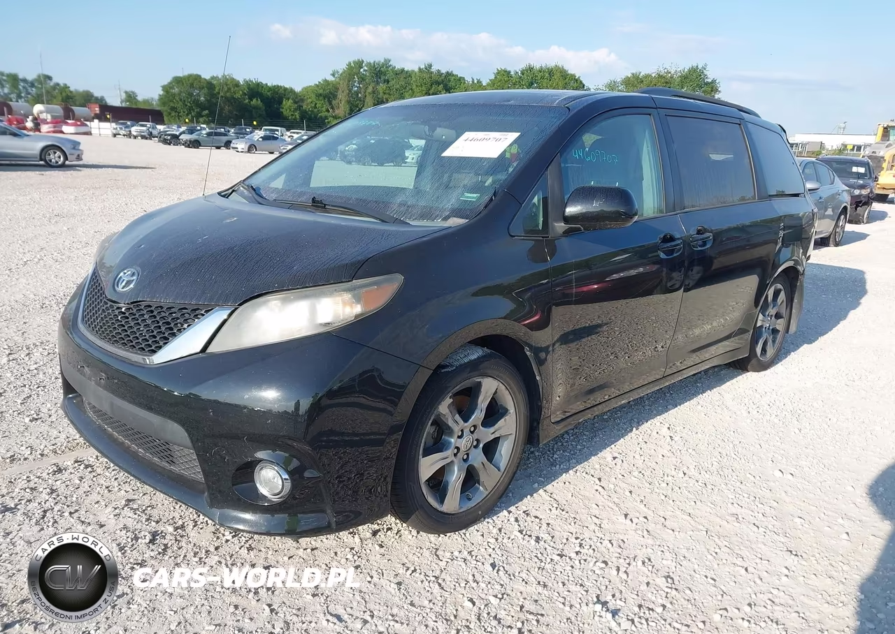 2012 Toyota Sienna Se 8 Passenger VIN:5TDXK3DC5CS259275 - 2