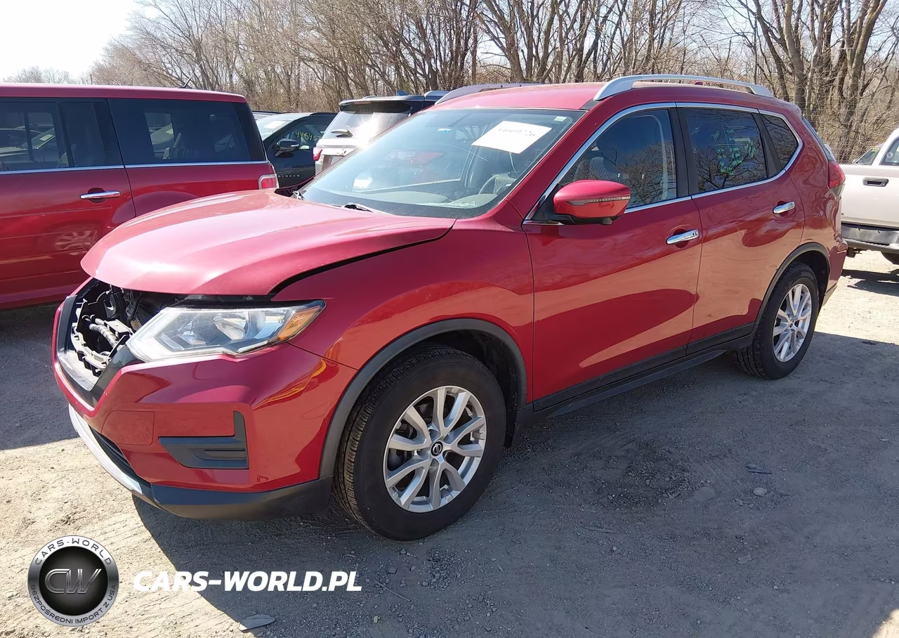 2017 Nissan Rogue Sv VIN:JN8AT2MT6HW394595 - 2