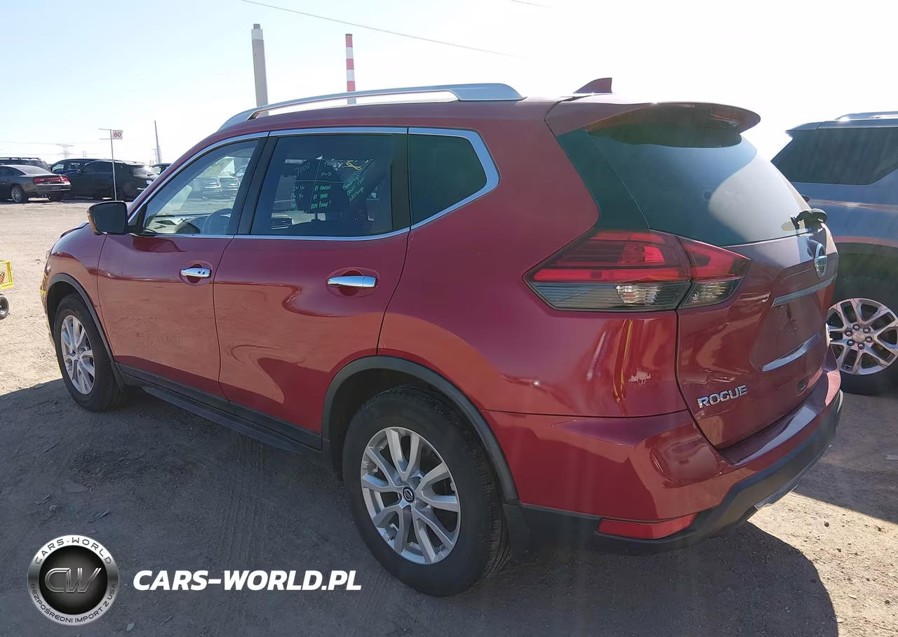 2017 Nissan Rogue Sv VIN:JN8AT2MT6HW394595 - 3