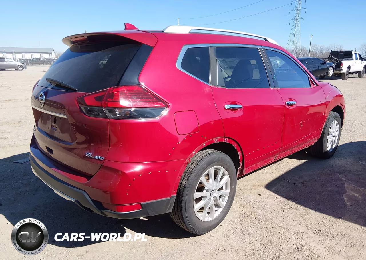 2017 Nissan Rogue Sv VIN:JN8AT2MT6HW394595 - 4