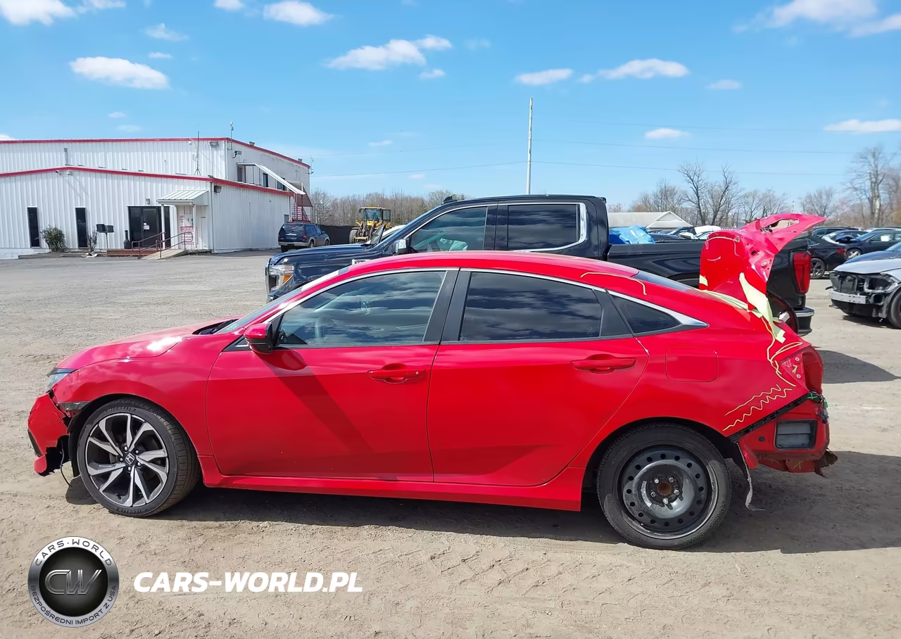 2019 Honda Civic Sport VIN:2HGFC2E86KH550962 - 15