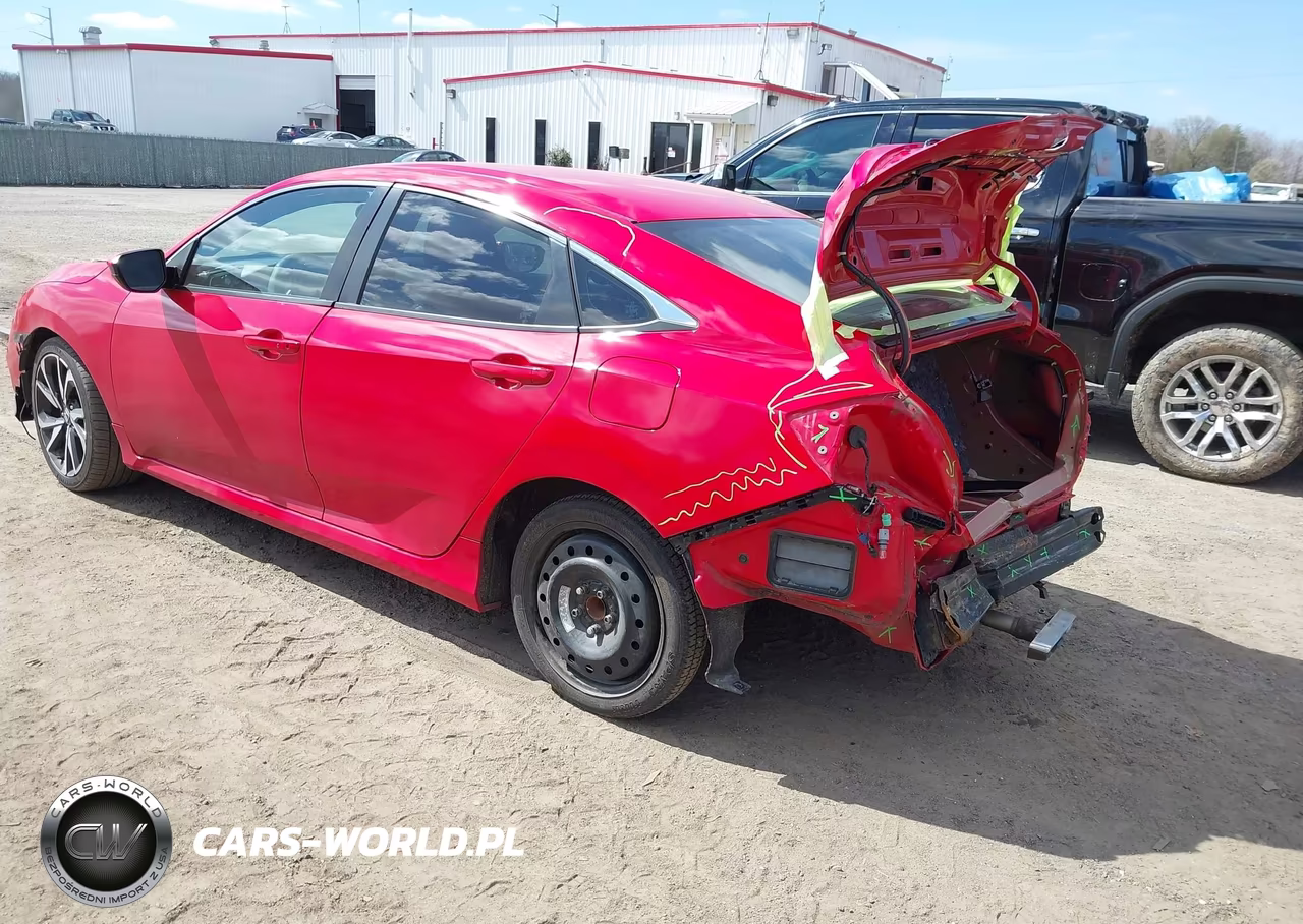 2019 Honda Civic Sport VIN:2HGFC2E86KH550962 - 3