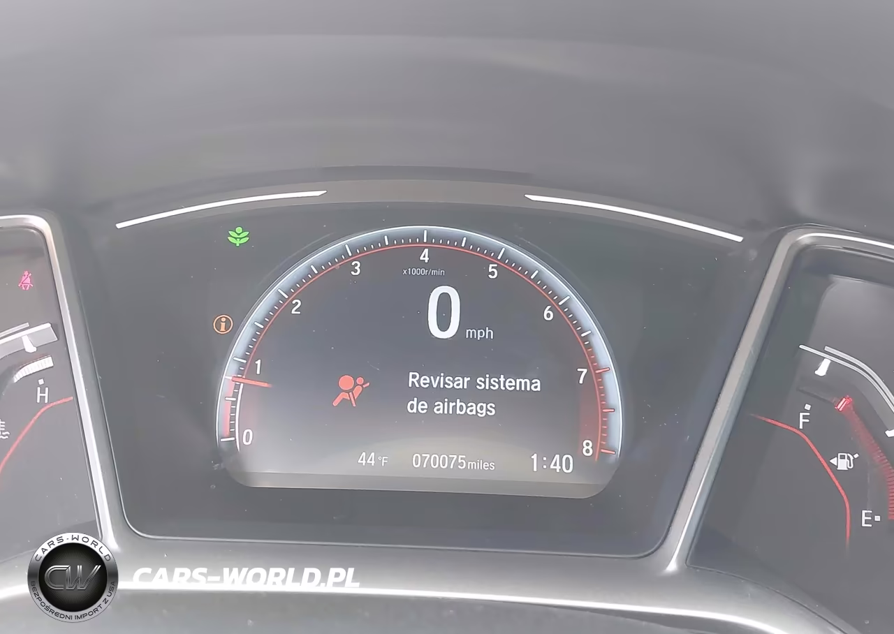 2019 Honda Civic Sport VIN:2HGFC2E86KH550962 - 7