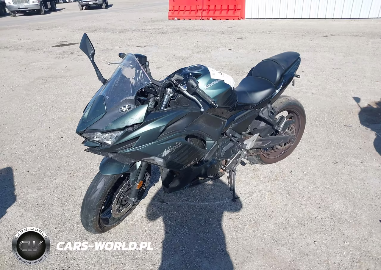 2025 Kawasaki Ex650 P VIN:ML5EXEP19SDAF6388 - 2