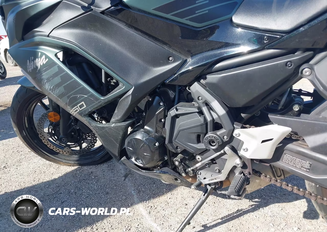 2025 Kawasaki Ex650 P VIN:ML5EXEP19SDAF6388 - 9
