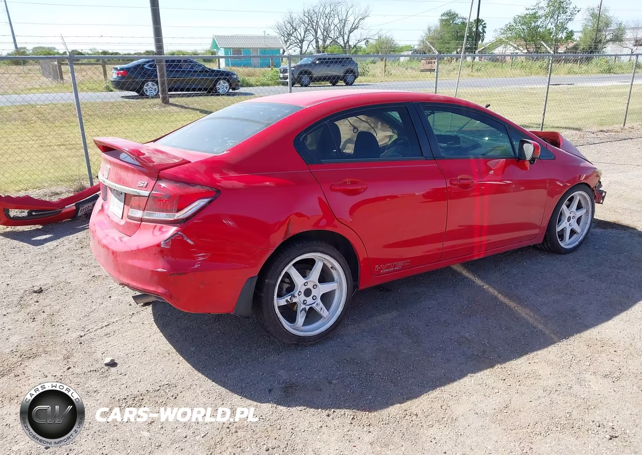 2015 Honda Civic Si VIN:2HGFB6E50FH707682 - 4